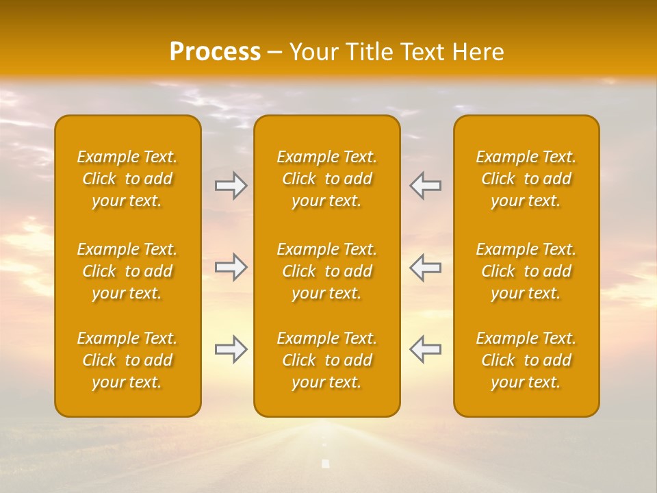 Movement Nature Hill PowerPoint Template