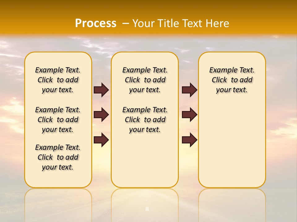 Movement Nature Hill PowerPoint Template