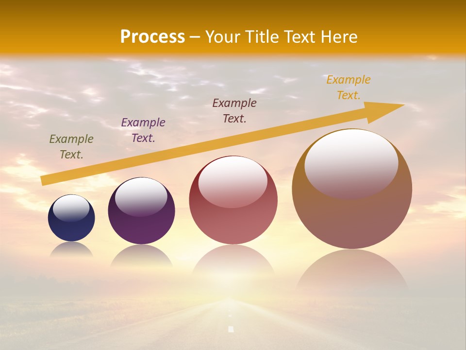 Movement Nature Hill PowerPoint Template