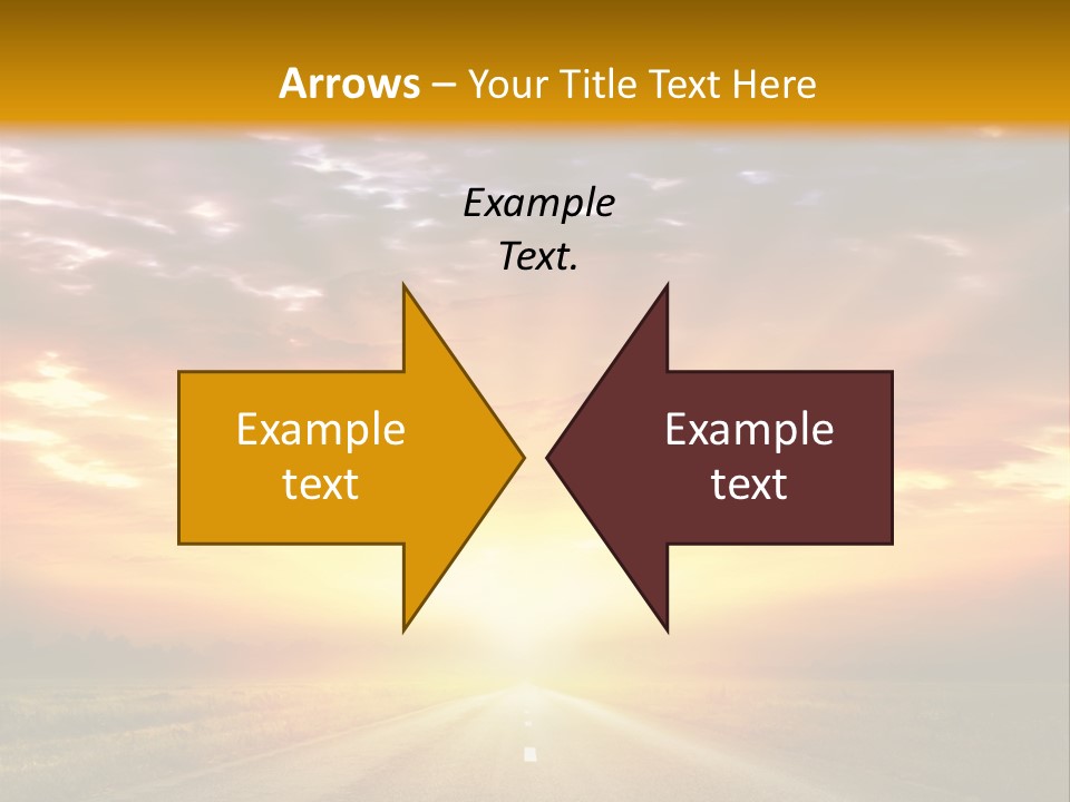 Movement Nature Hill PowerPoint Template