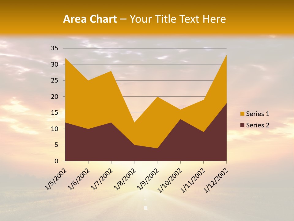 Movement Nature Hill PowerPoint Template