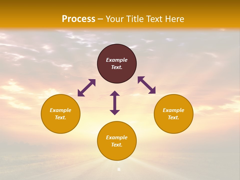 Movement Nature Hill PowerPoint Template