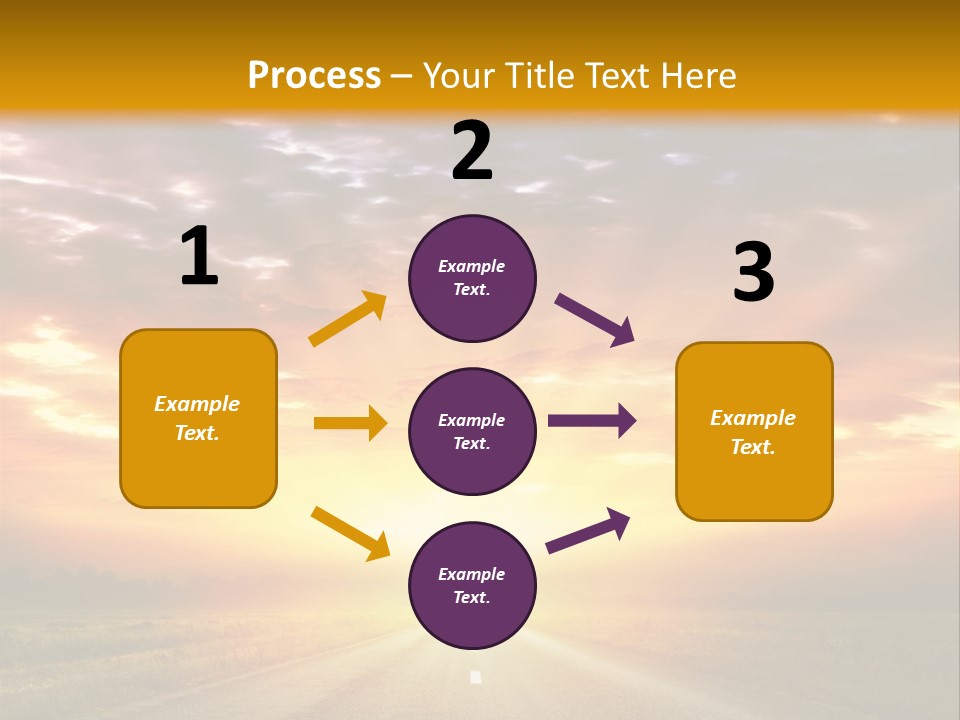 Movement Nature Hill PowerPoint Template