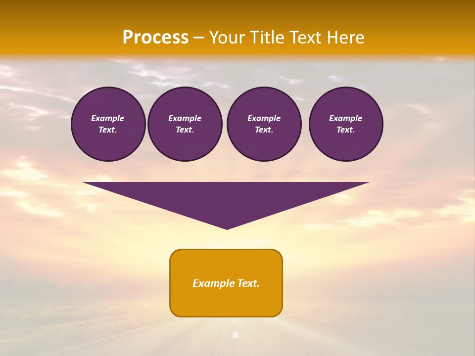 Movement Nature Hill PowerPoint Template