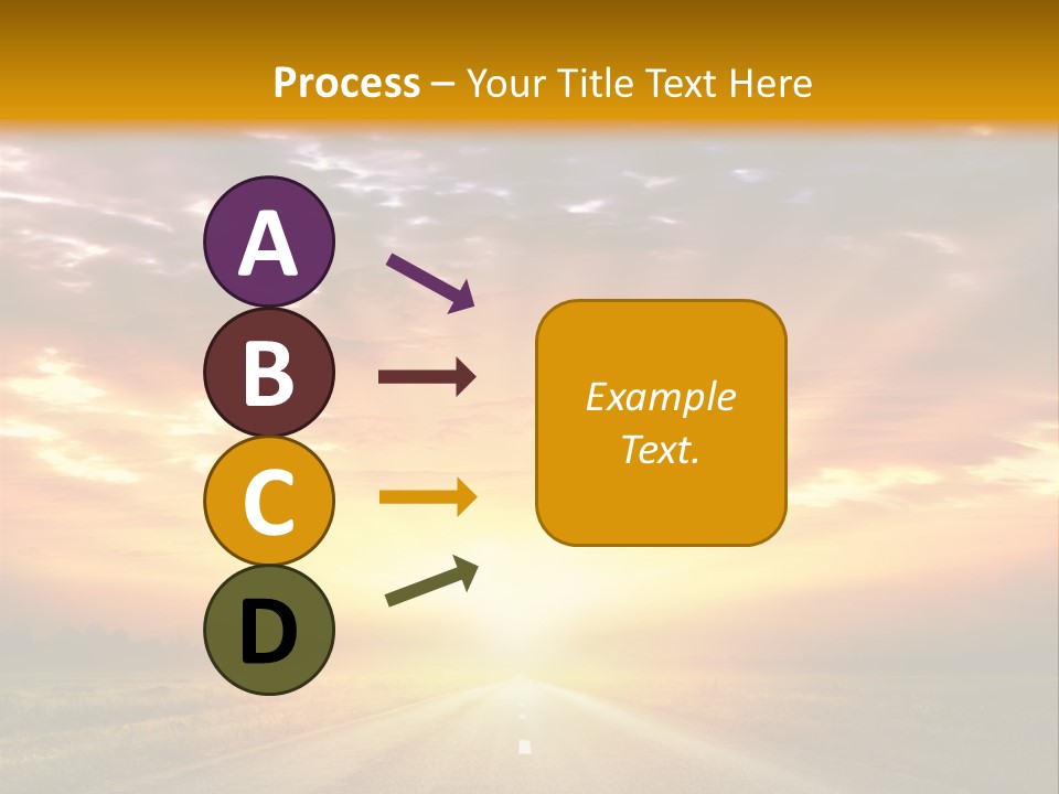 Movement Nature Hill PowerPoint Template