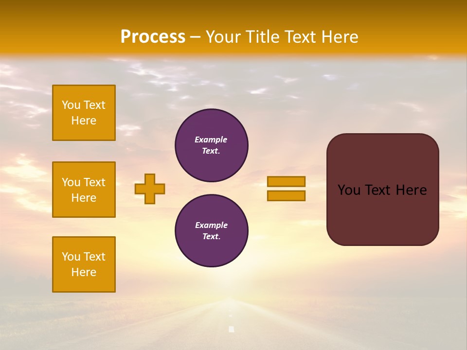 Movement Nature Hill PowerPoint Template