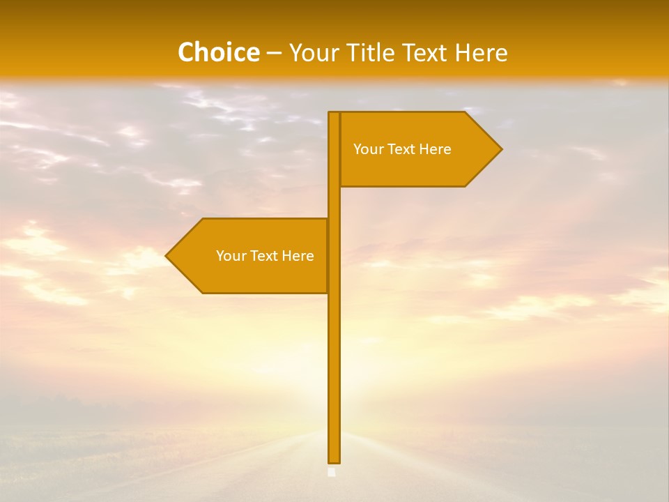 Movement Nature Hill PowerPoint Template