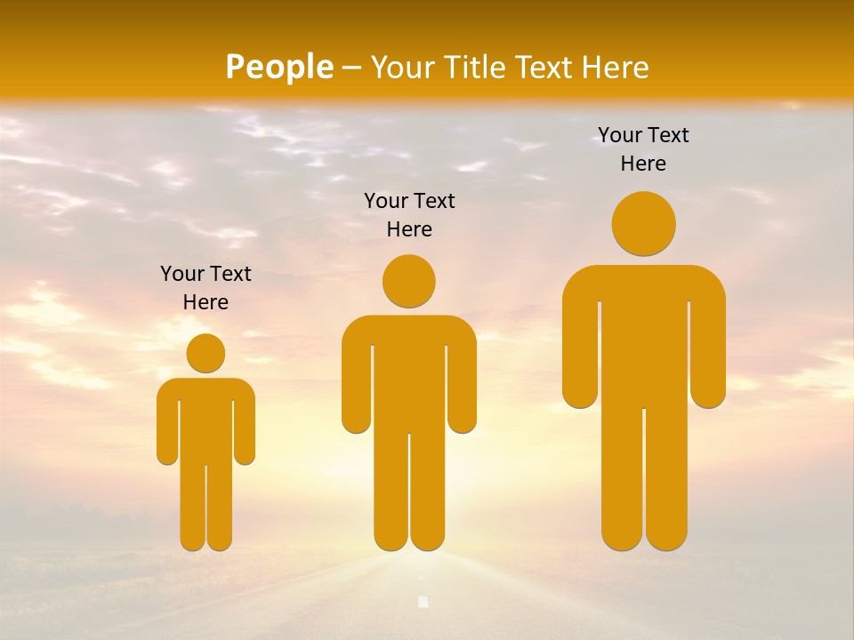 Movement Nature Hill PowerPoint Template