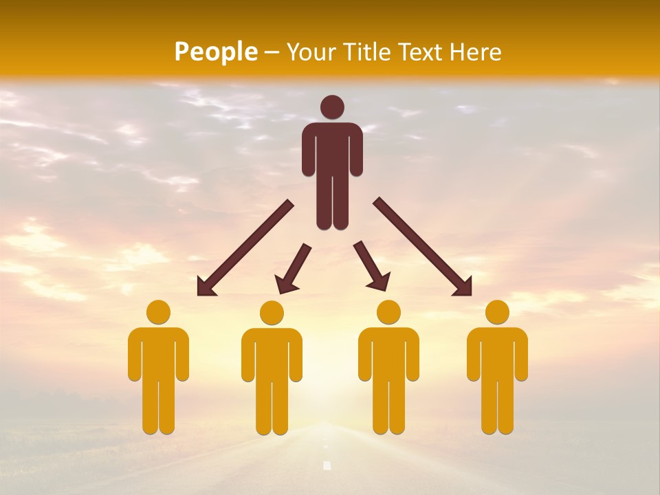 Movement Nature Hill PowerPoint Template