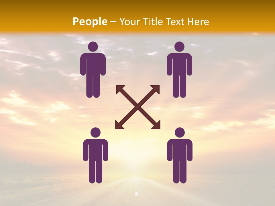 Movement Nature Hill PowerPoint Template