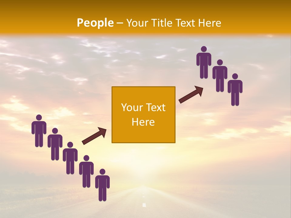 Movement Nature Hill PowerPoint Template