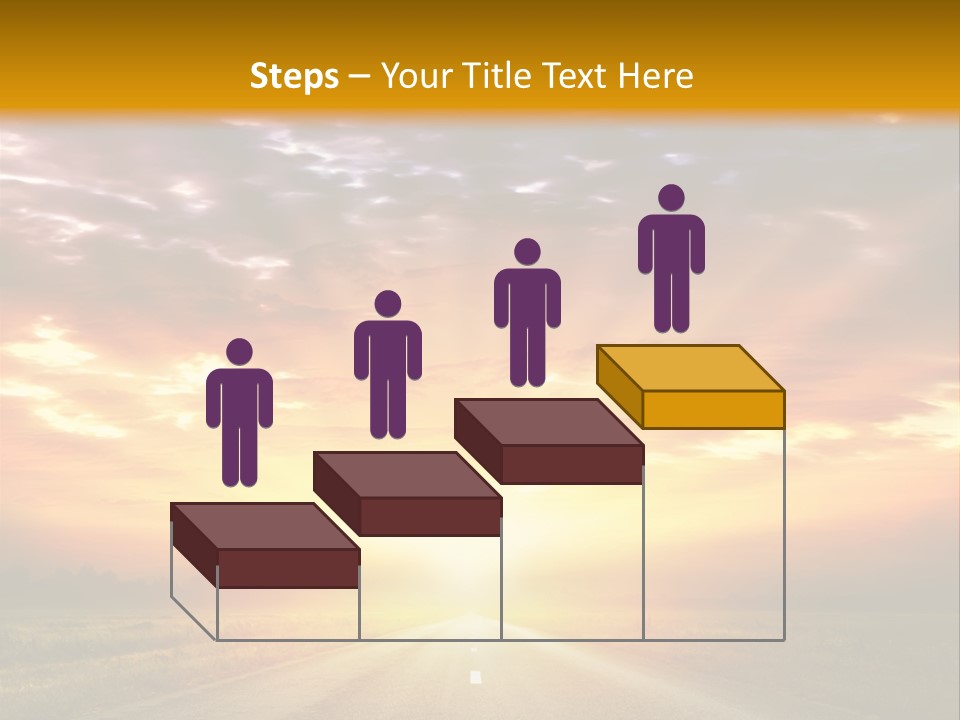 Movement Nature Hill PowerPoint Template