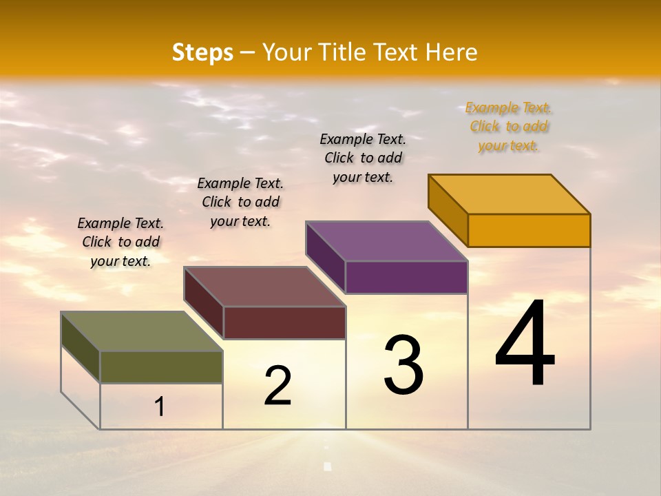 Movement Nature Hill PowerPoint Template