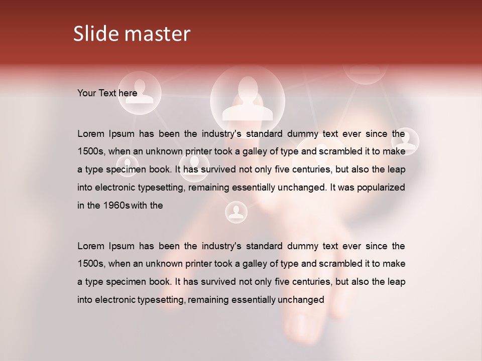 Message Arrow Like PowerPoint Template