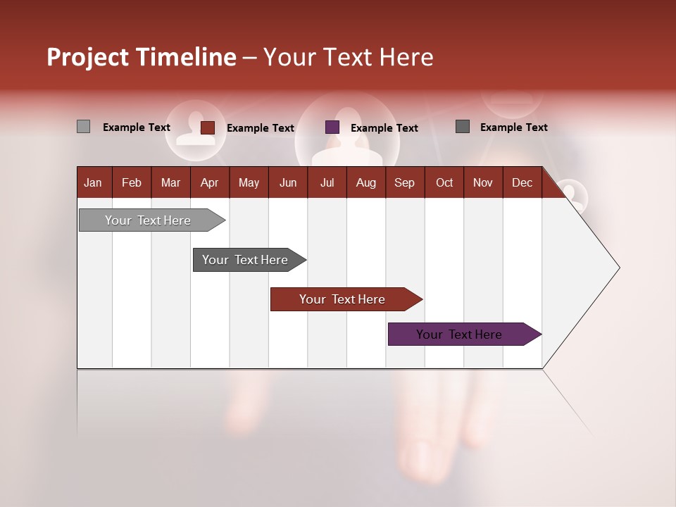 Message Arrow Like PowerPoint Template