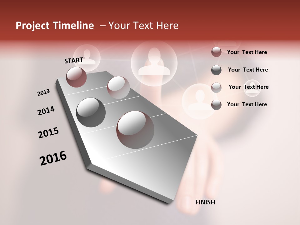 Message Arrow Like PowerPoint Template
