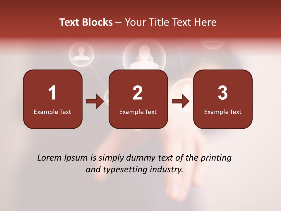 Message Arrow Like PowerPoint Template