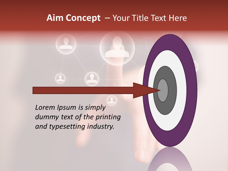 Message Arrow Like PowerPoint Template