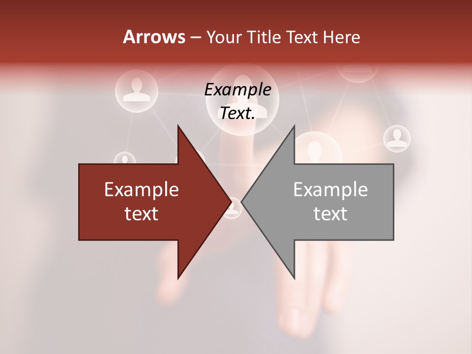 Message Arrow Like PowerPoint Template
