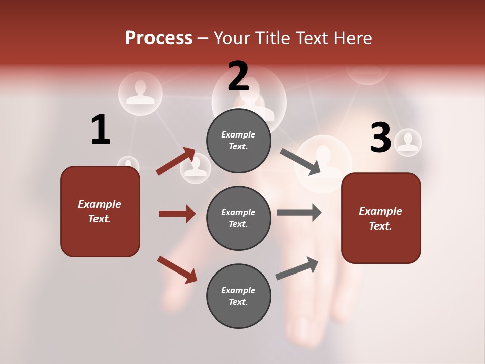 Message Arrow Like PowerPoint Template