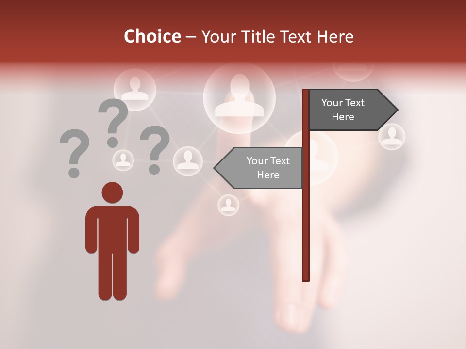 Message Arrow Like PowerPoint Template