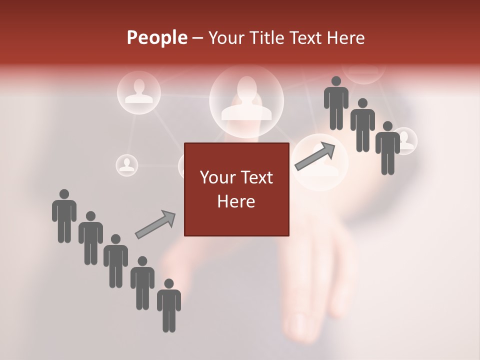 Message Arrow Like PowerPoint Template