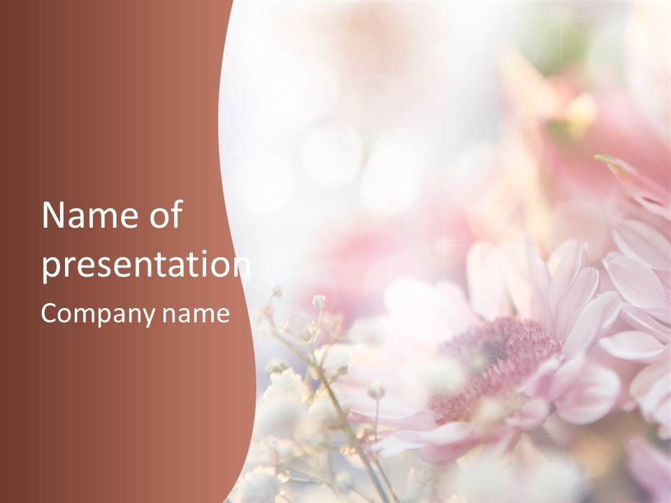 Bunch Pastel Water PowerPoint Template