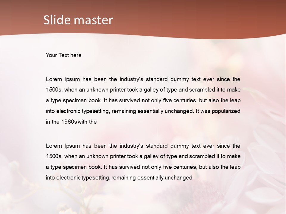 Bunch Pastel Water PowerPoint Template