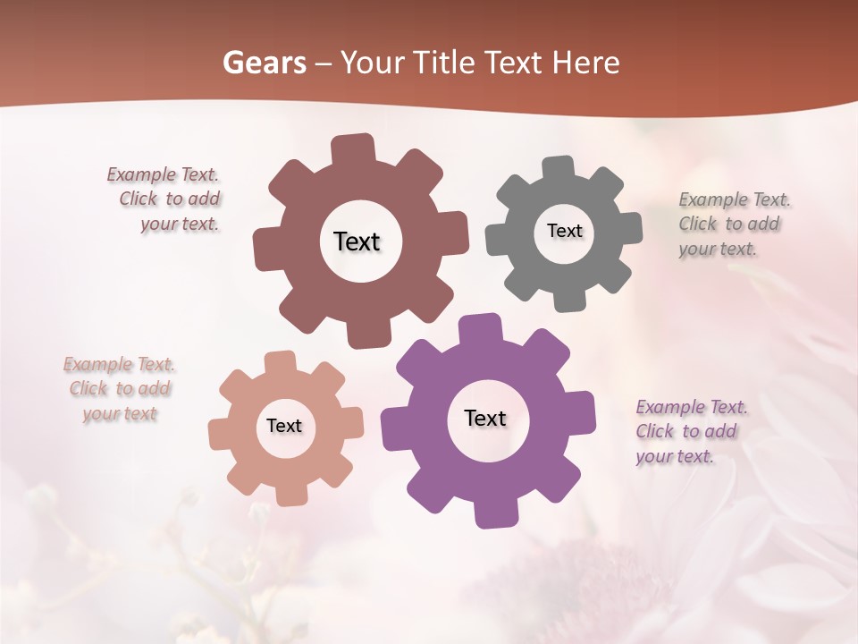 Bunch Pastel Water PowerPoint Template