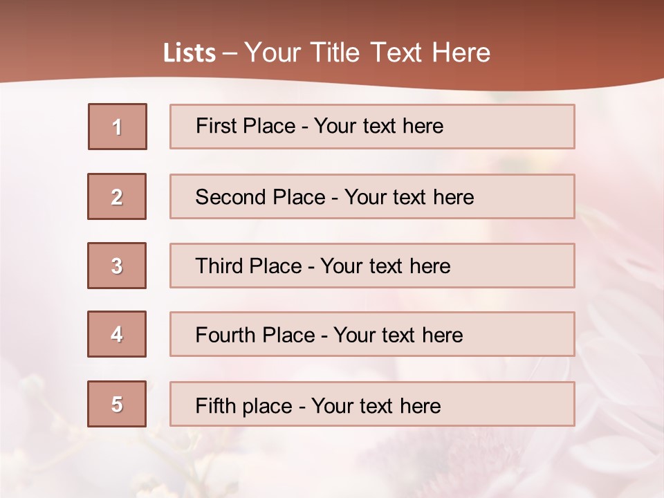 Bunch Pastel Water PowerPoint Template