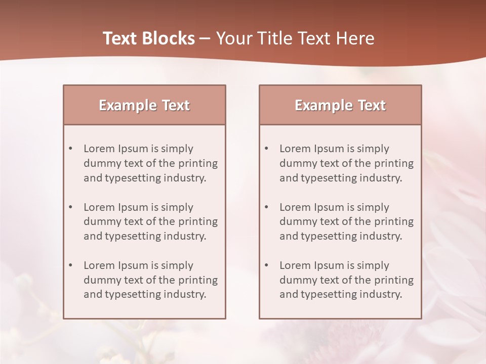 Bunch Pastel Water PowerPoint Template