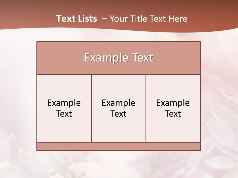 Bunch Pastel Water PowerPoint Template
