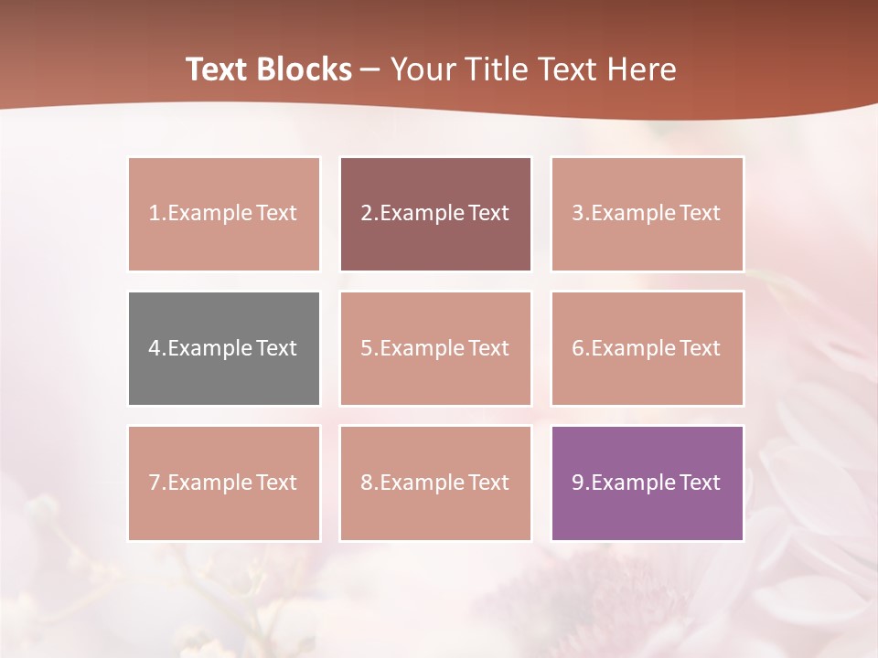 Bunch Pastel Water PowerPoint Template