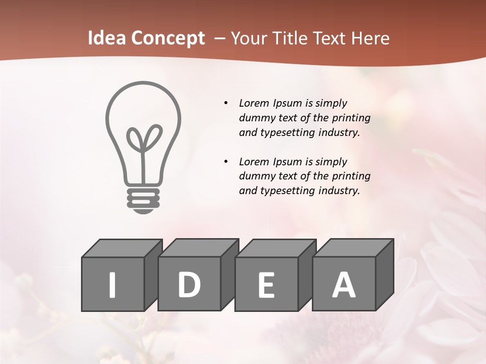 Bunch Pastel Water PowerPoint Template