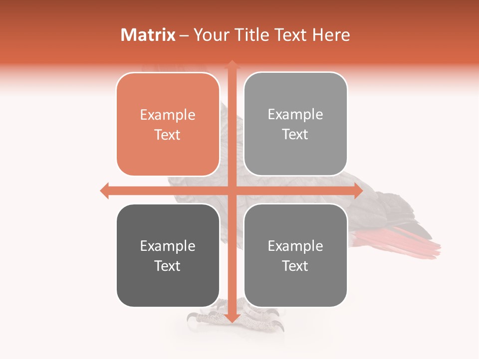 Small African Portrait PowerPoint Template