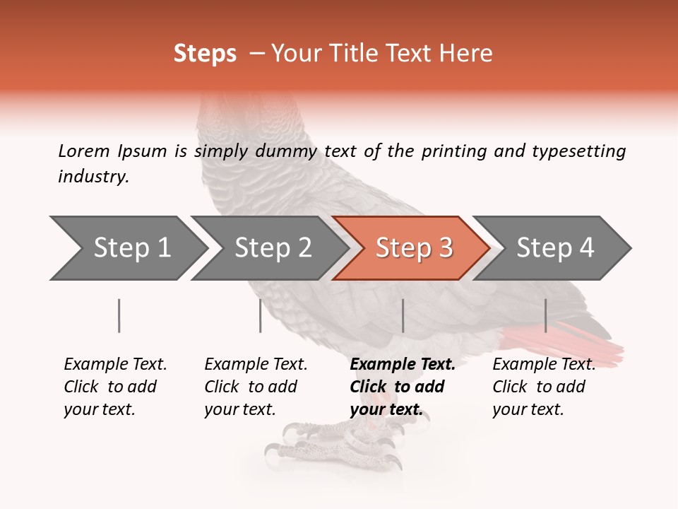 Small African Portrait PowerPoint Template
