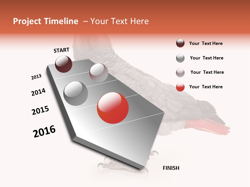 Small African Portrait PowerPoint Template