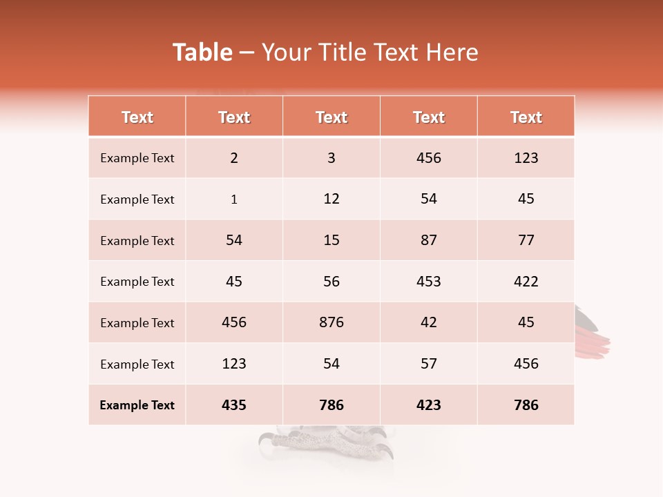 Small African Portrait PowerPoint Template