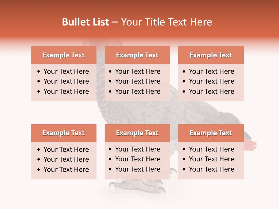 Small African Portrait PowerPoint Template