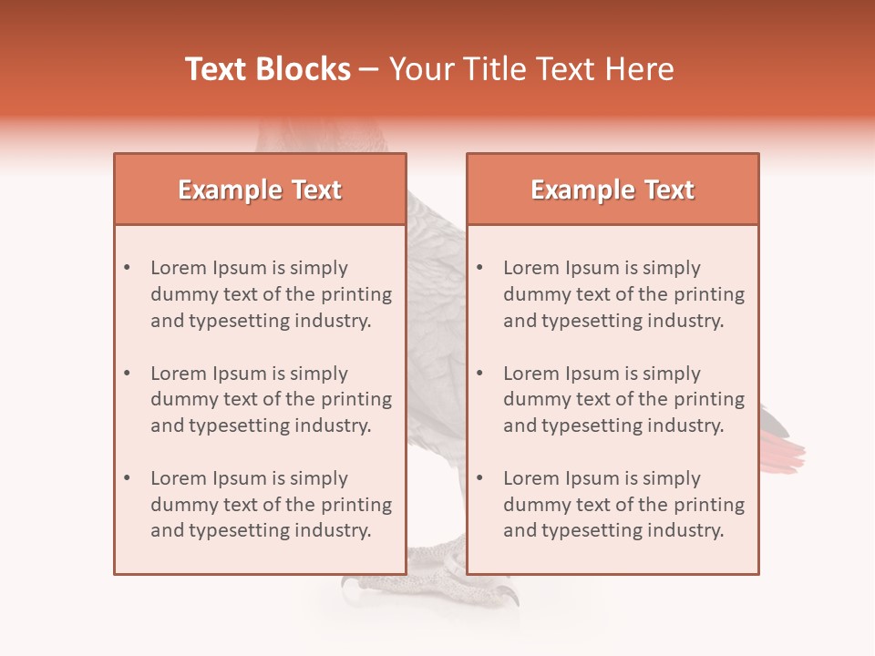 Small African Portrait PowerPoint Template