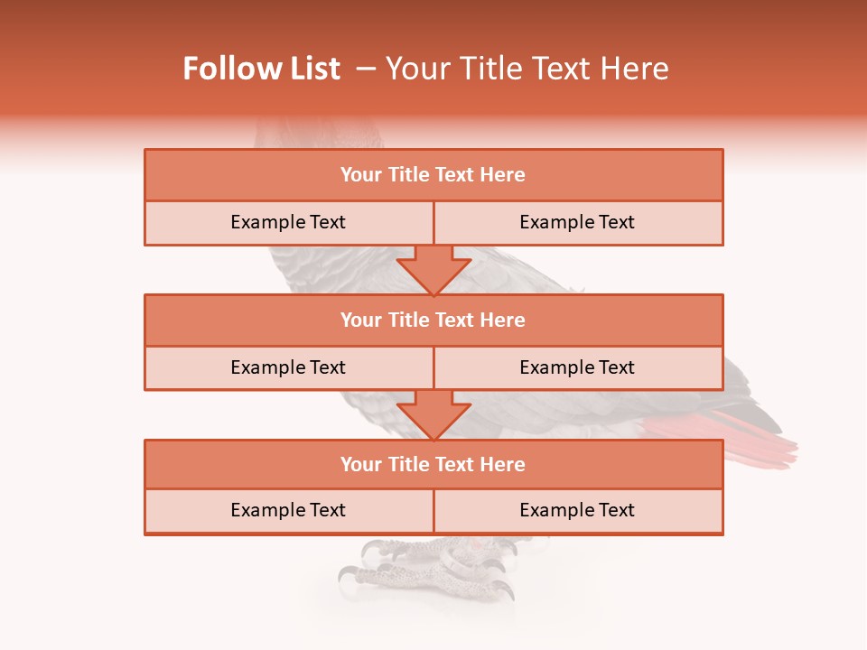 Small African Portrait PowerPoint Template