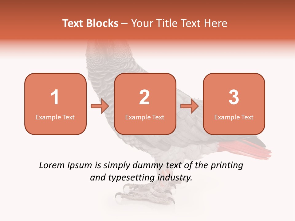 Small African Portrait PowerPoint Template
