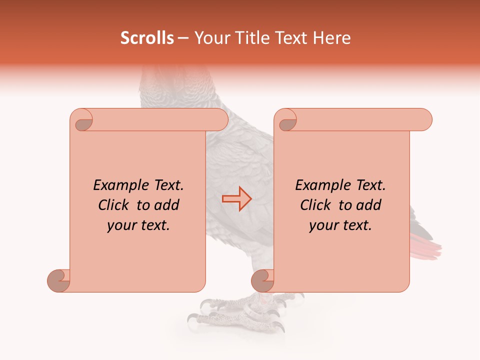 Small African Portrait PowerPoint Template