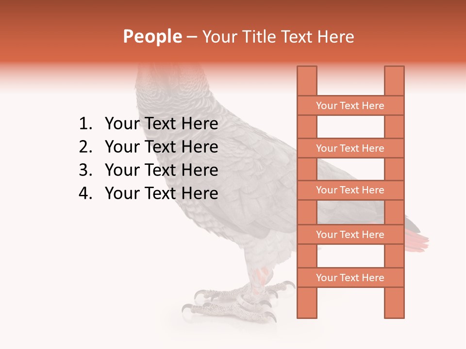 Small African Portrait PowerPoint Template