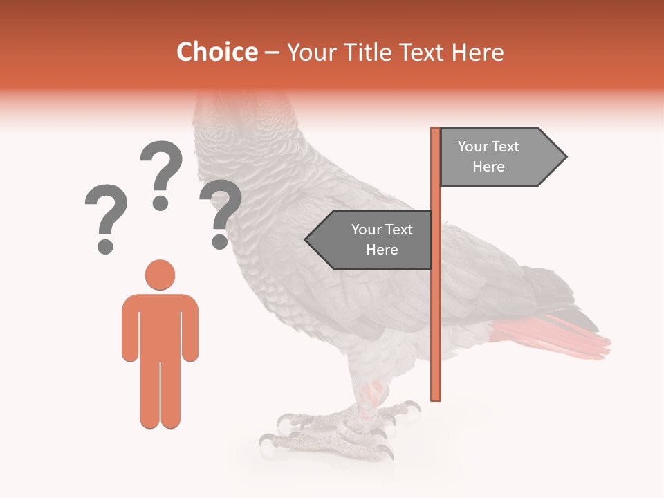 Small African Portrait PowerPoint Template