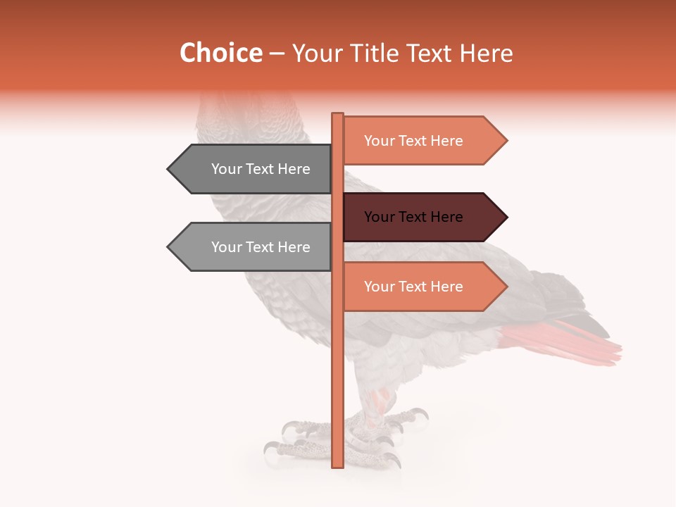 Small African Portrait PowerPoint Template