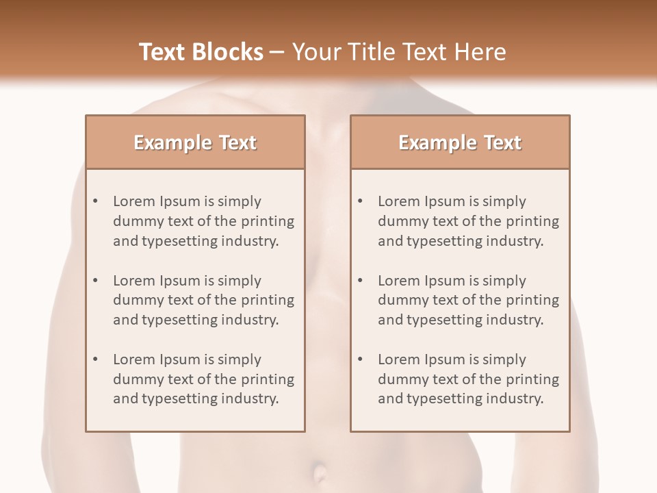 Background Workout Healthy PowerPoint Template