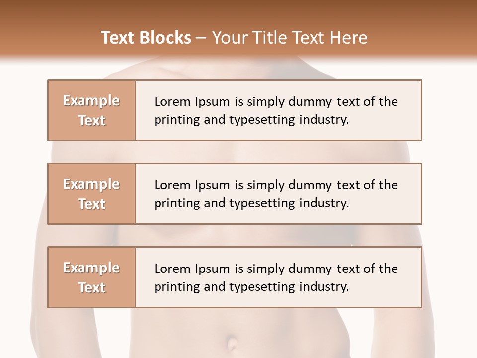 Background Workout Healthy PowerPoint Template