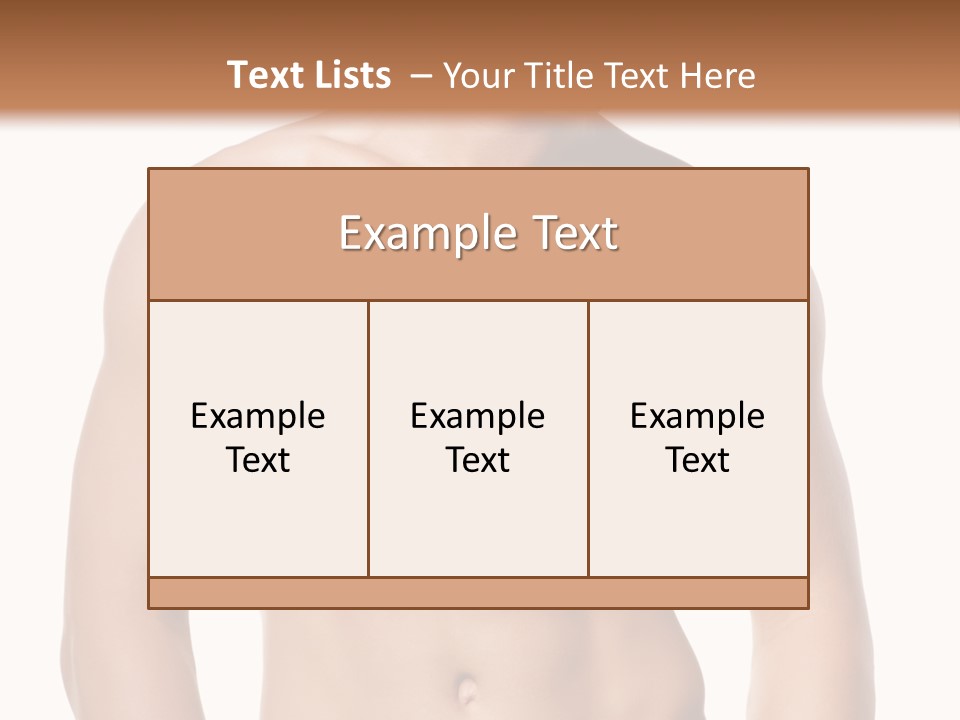 Background Workout Healthy PowerPoint Template