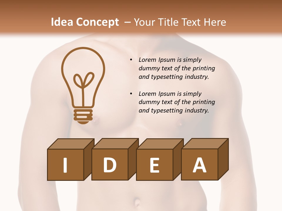 Background Workout Healthy PowerPoint Template